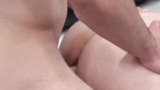 Busted in the Basement Stepson Takes aDP from Stepfather