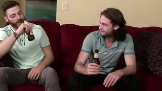 Thirsty Duncan Sucking Down Tommys Thick Rod