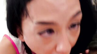 Seductive Siren Bianca Bangs Unleashes Her Foot and Mouth Temptation