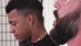 Sultry Seductress Surrounded Adira Allure Takes on a Triple Threat of Desire
