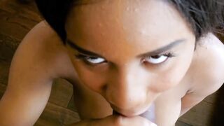 SlipperySlides Ebony Cutie Jenna Foxxs Pink Pussy Gets Pounded by Her Hung Stepbro