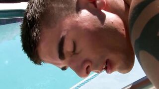 Bareback Bash at the Poolside