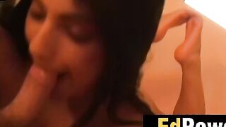 Sweet Innocence Squirts for Daddys Giant Cock