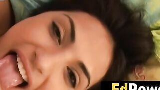 Sweet Innocence Squirts for Daddys Giant Cock