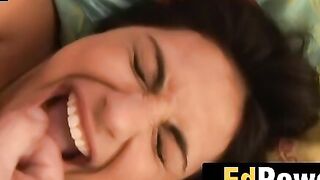 Sweet Innocence Squirts for Daddys Giant Cock