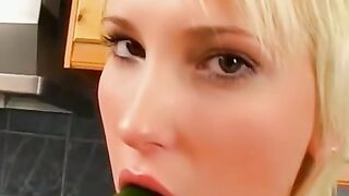 Kitchen Torpedo A Hung Stud Takes Down His Scorching Blonde Bombshell MILF