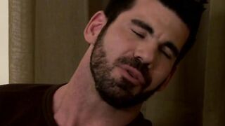  businessman king gets deep throat and anal serviced by young businessman.