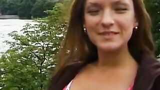 Busty Bombshell Blows Up Budapest