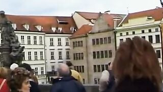 Busty Bombshell Blows Up Budapest