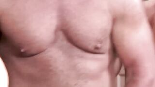 "Family Porno Site" - Threesome Gang Bang with Dirty Old Man & Young Hunks
