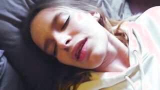 Close up Cumming from Dildo and Hand Job