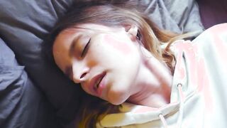 Close up Cumming from Dildo and Hand Job