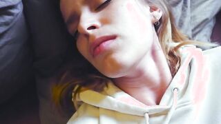 Close up Cumming from Dildo and Hand Job