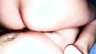 Vulgar ex-wife waits for her hubby to leave to nailed her neighbors only into the booty so as not to got pregnant