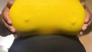 BBW Nipple Posing and Titty Drop