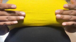 BBW Nipple Posing and Titty Drop