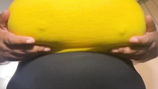 BBW Nipple Posing and Titty Drop
