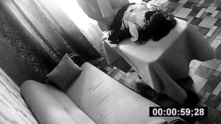 The boss boned the housemaid into her cunt after a rough day