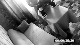 The boss boned the housemaid into her cunt after a rough day