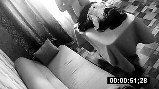 The boss boned the housemaid into her cunt after a rough day