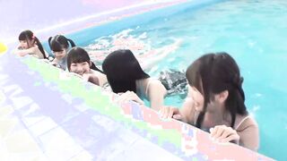 Summer Vacation Unique Course  First Celeb Cummed Swimming Scho*l Opens with five Shiny Scho*l Swimsuit Girls　https://bit.ly/3zxNltX