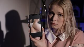 Women found her leaked nudes and new penis to nailed