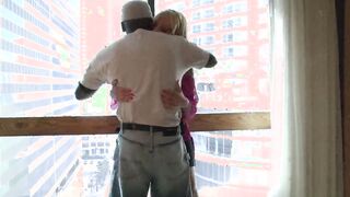 Old Lady Vs big black cock - Thin Granny Gets totally Ruined