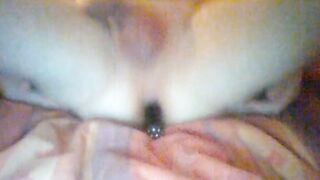 jerking off me with toy into my ace.