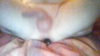jerking off me with toy into my ace.
