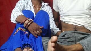 Goddess Indian Sali Blowing penis and getting plowed rough with clear Hindi audio