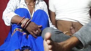 Goddess Indian Sali Blowing penis and getting plowed rough with clear Hindi audio