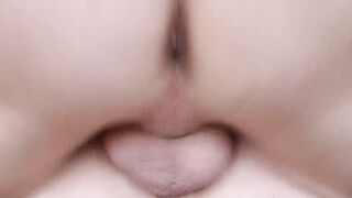 CLOSE UP Soak Twat LICKING and ROUGH Fucking AMATEUR 18 YO UNTIL Leaking JIZZED - MrPussyLicking