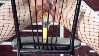 Intense screwed with beer cans and squirt by DrDiesel bottle