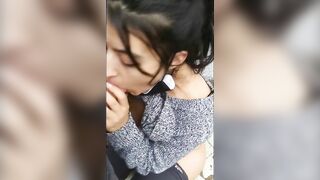 (Outdoor) Compilation of blowjobs inside different places