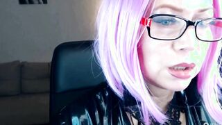 My wifey is a web cam skank! But this bitch has no equal inside her business! ))