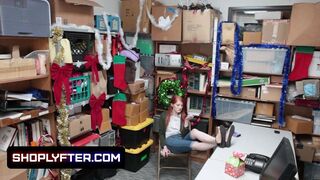 Female Ginger Suspect Krystal Orchid Is Taken For a Strip Search