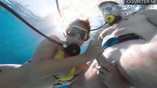 Polina Rucheyok gets hardcore nailed underwater