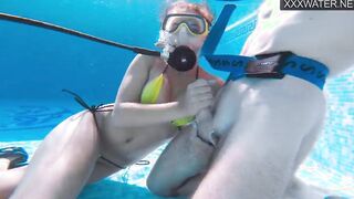 Polina Rucheyok gets hardcore nailed underwater