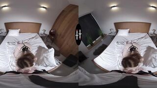 Adorable 18 year old women Matty tries new things into sex