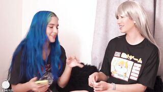 2 young turned on latinas explore their sexuality together and view porn while masturbating! follow them on instagram @mingalilea and @yeniferchp