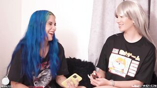 2 young turned on latinas explore their sexuality together and view porn while masturbating! follow them on instagram @mingalilea and @yeniferchp