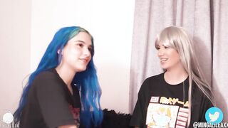 2 young turned on latinas explore their sexuality together and view porn while masturbating! follow them on instagram @mingalilea and @yeniferchp