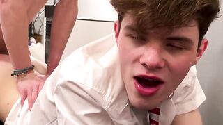 Double Trouble A Brutal Spitroast Smackdown