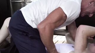 "Raw Anal Slide For Dinner" featuring Julian Waits & Alex Legend on Family Porn Site