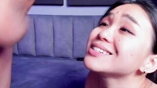 Transexual Temptation A sultry Shemale Seduces an Asian Beauty