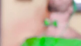 Costumed Cuties Get Cummed All Over After a Wild Threesome Frenzy