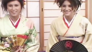 Tokyo Temptresses Sakura and Sayuri Get Down and Dirty