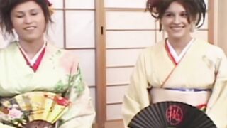 Tokyo Temptresses Sakura and Sayuri Get Down and Dirty