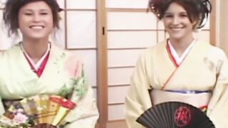 Tokyo Temptresses Sakura and Sayuri Get Down and Dirty
