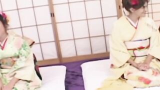 Tokyo Temptresses Sakura and Sayuri Get Down and Dirty